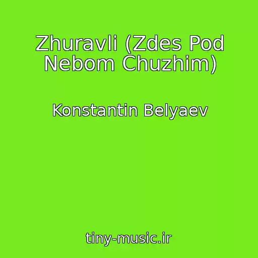کاور آهنگ Zhuravli (Zdes Pod Nebom Chuzhim) از Konstantin Belyaev