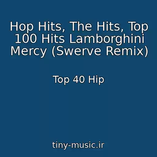 کاور آهنگ Hop Hits, The Hits, Top 100 Hits Lamborghini Mercy (Swerve Remix) از Top 40 Hip