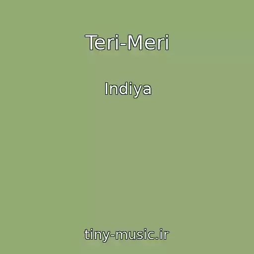کاور آهنگ Teri-Meri از Indiya