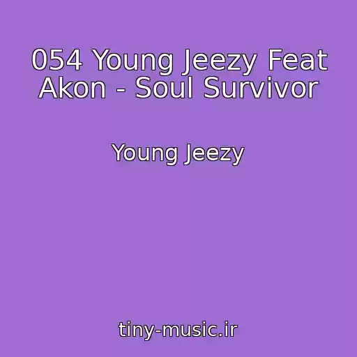 کاور آهنگ 054 Young Jeezy Feat Akon - Soul Survivor از Young Jeezy