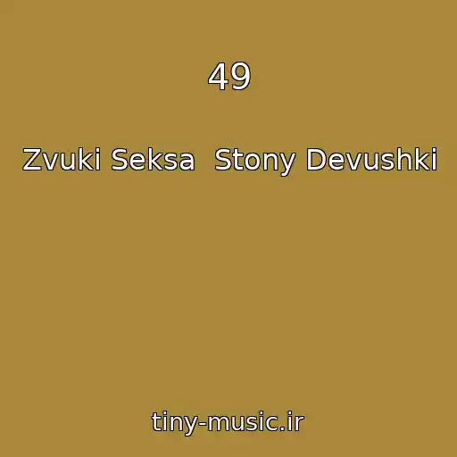 کاور آهنگ 49 از Zvuki Seksa  Stony Devushki
