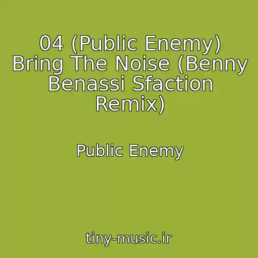 کاور آهنگ 04 (Public Enemy) Bring The Noise (Benny Benassi Sfaction Remix) از Public Enemy