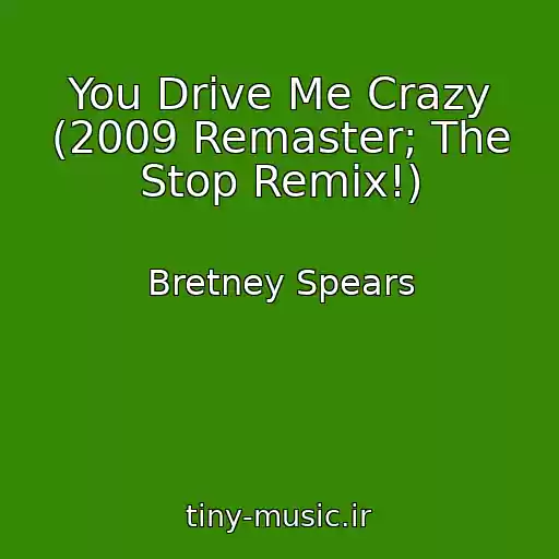 کاور آهنگ You Drive Me Crazy (2009 Remaster; The Stop Remix!) از Bretney Spears