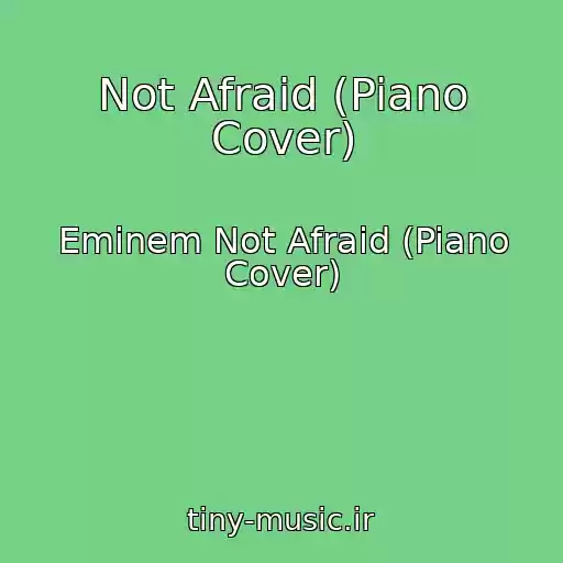 کاور آهنگ Not Afraid (Piano Cover) از Eminem Not Afraid (Piano Cover)