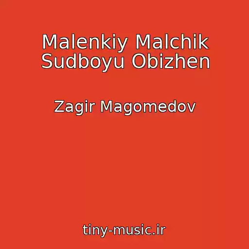 کاور آهنگ Malenkiy Malchik Sudboyu Obizhen از Zagir Magomedov