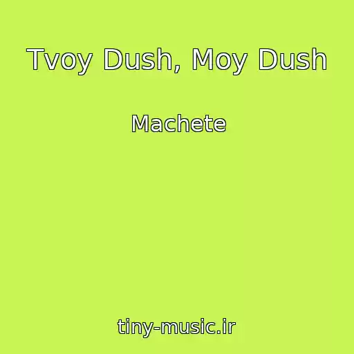 کاور آهنگ Tvoy Dush, Moy Dush از Machete
