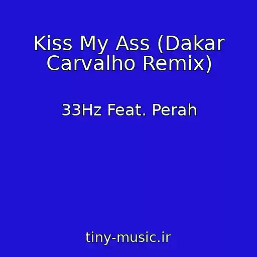 کاور آهنگ Kiss My Ass (Dakar Carvalho Remix) از 33Hz Feat. Perah