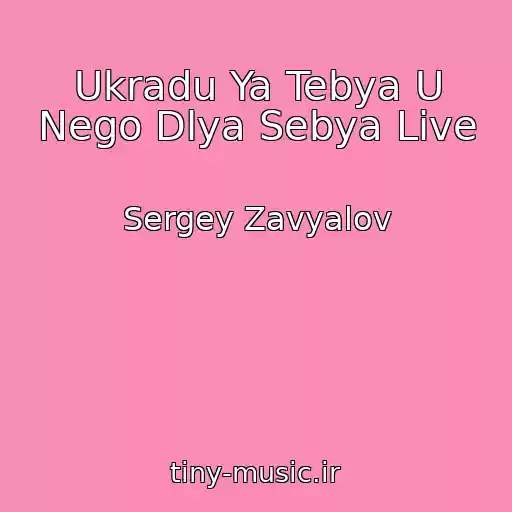 کاور آهنگ Ukradu Ya Tebya U Nego Dlya Sebya Live از Sergey Zavyalov