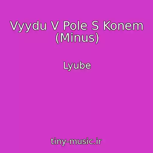کاور آهنگ Vyydu V Pole S Konem (Minus) از Lyube