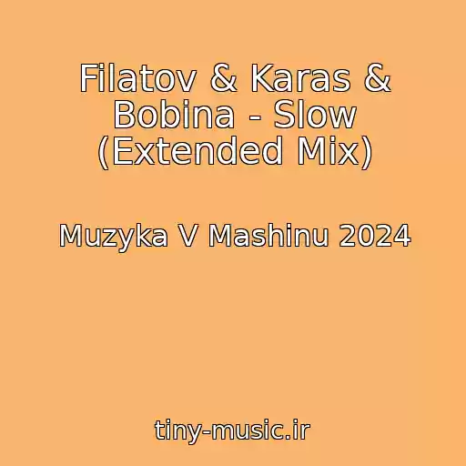 کاور آهنگ Filatov & Karas & Bobina - Slow (Extended Mix) از Muzyka V Mashinu 2024
