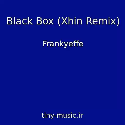 کاور آهنگ Black Box (Xhin Remix) از Frankyeffe