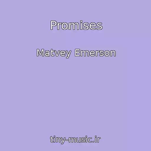 کاور آهنگ Promises از Matvey Emerson