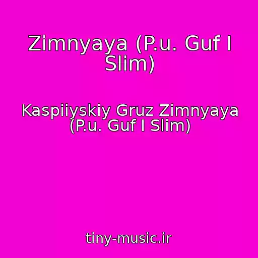 کاور آهنگ Zimnyaya (P.u. Guf I Slim) از Kaspiiyskiy Gruz Zimnyaya (P.u. Guf I Slim)