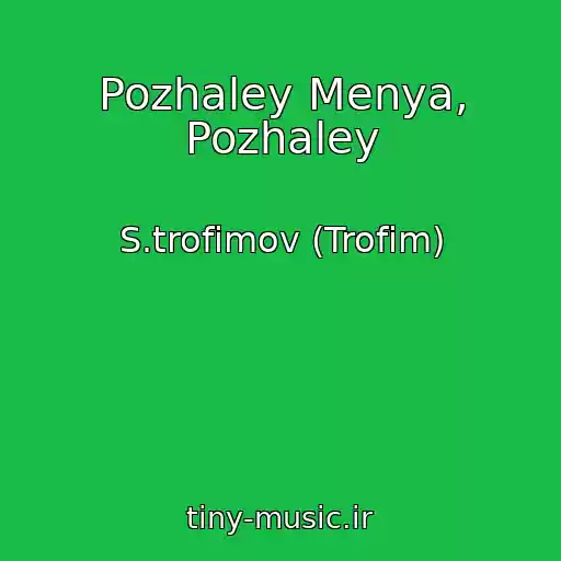 کاور آهنگ Pozhaley Menya, Pozhaley از S.trofimov (Trofim)