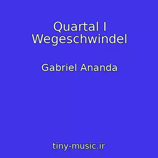 کاور آهنگ Quartal I Wegeschwindel از Gabriel Ananda