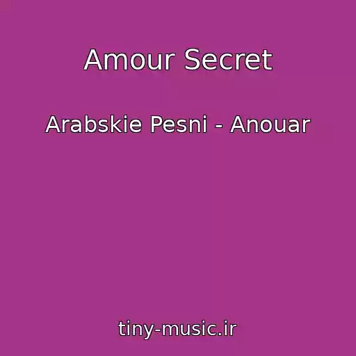 کاور آهنگ Amour Secret از Arabskie Pesni - Anouar