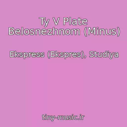 کاور آهنگ Ty V Plate Belosnezhnom (Minus) از Ekspress (Ekspres), Studiya