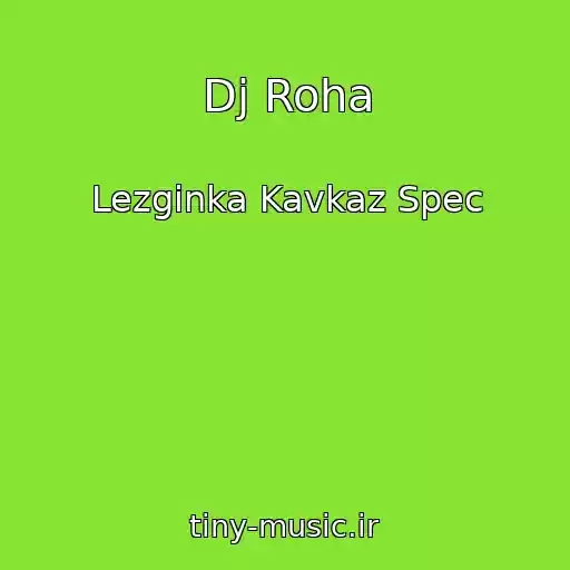 کاور آهنگ Dj Roha از Lezginka Kavkaz Spec