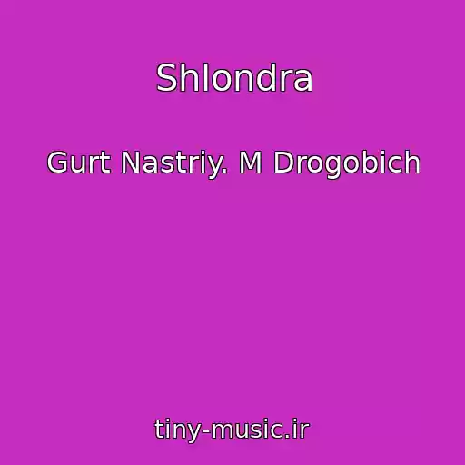 کاور آهنگ Shlondra از Gurt Nastrіy. M Drogobich