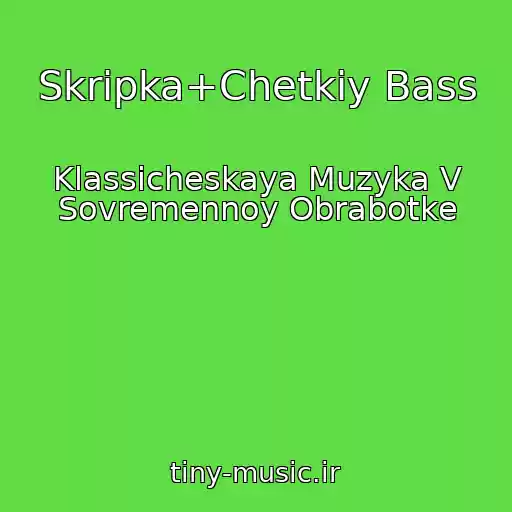 کاور آهنگ Skripka+Chetkiy Bass از Klassicheskaya Muzyka V Sovremennoy Obrabotke