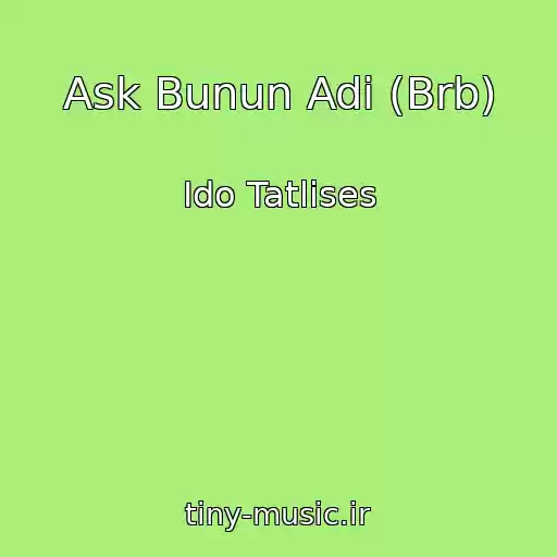 کاور آهنگ Ask Bunun Adi (Brb) از Ido Tatlises