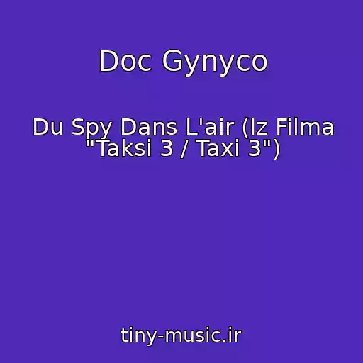 کاور آهنگ Doc Gynyco از Du Spy Dans L'air (Iz Filma "Taksi 3 / Taxi 3")