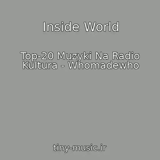 کاور آهنگ Inside World از Top-20 Muzyki Na Radio Kultura - Whomadewho