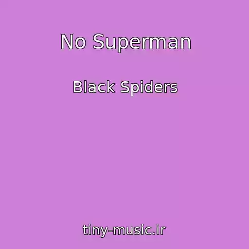 کاور آهنگ No Superman از Black Spiders