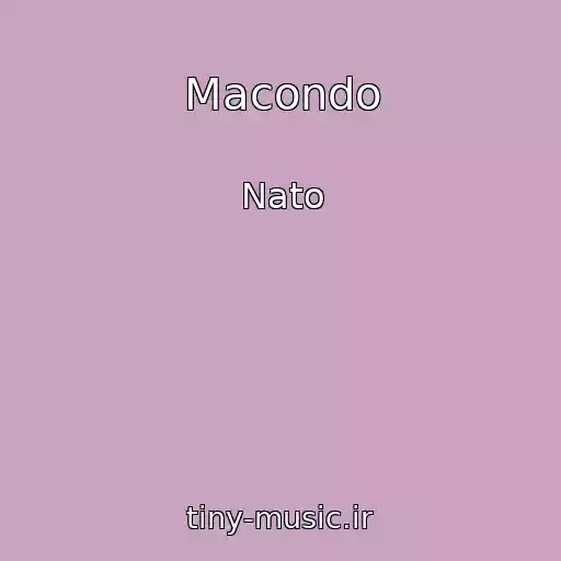 کاور آهنگ Macondo از Nato