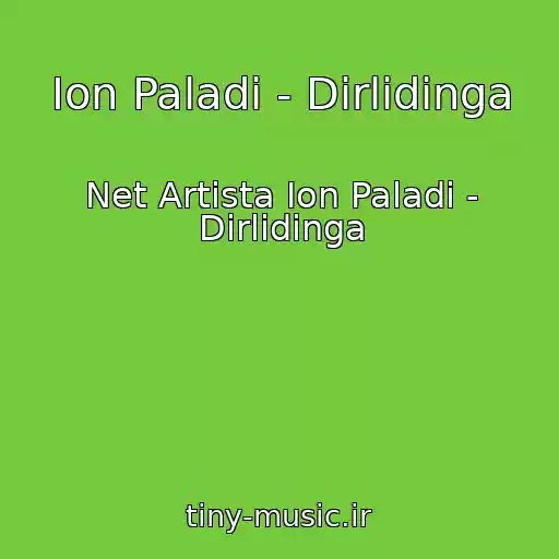 کاور آهنگ Ion Paladi - Dirlidinga از Net Artista Ion Paladi - Dirlidinga