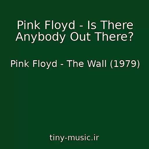 کاور آهنگ Pink Floyd - Is There Anybody Out There? از Pink Floyd - The Wall (1979)