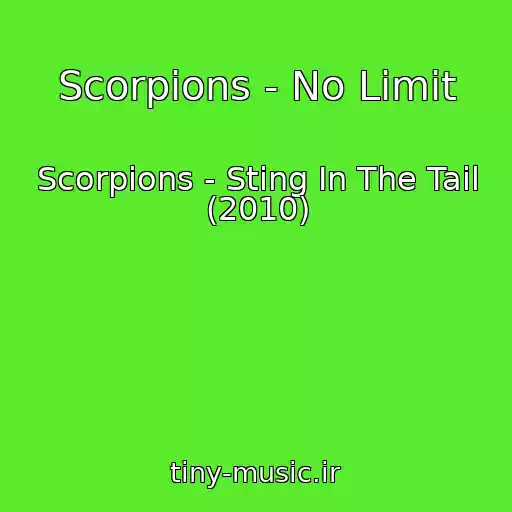 کاور آهنگ Scorpions - No Limit از Scorpions - Sting In The Tail (2010)