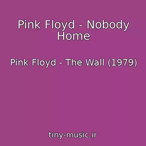 کاور آهنگ Pink Floyd - Nobody Home از Pink Floyd - The Wall (1979)