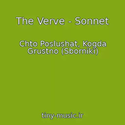 کاور آهنگ The Verve - Sonnet از Chto Poslushat, Kogda Grustno (Sborniki)