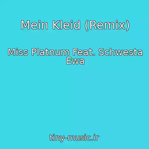 کاور آهنگ Mein Kleid (Remix) از Miss Platnum Feat. Schwesta Ewa