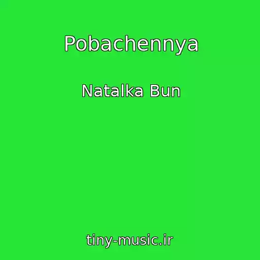 کاور آهنگ Pobachennya از Natalka Bun