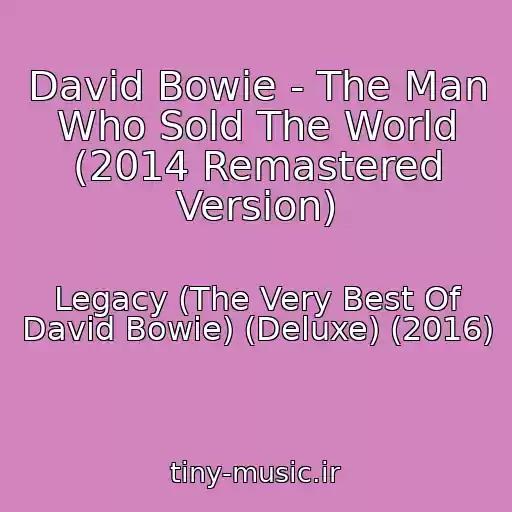 کاور آهنگ David Bowie - The Man Who Sold The World (2014 Remastered Version) از Legacy (The Very Best Of David Bowie) (Deluxe) (2016)