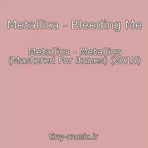 کاور آهنگ Metallica - Bleeding Me از Metallica - Metallica (Mastered For Itunes) (2015)