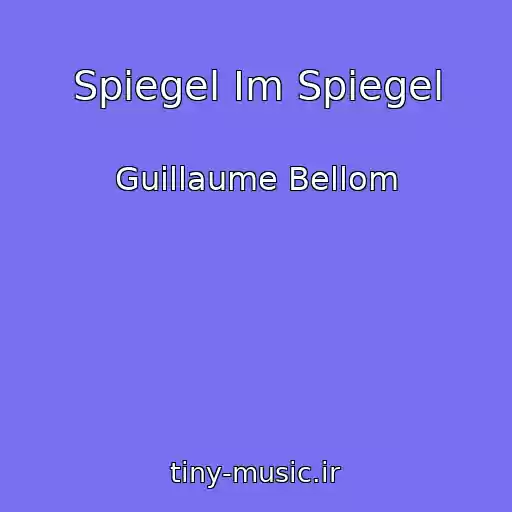 کاور آهنگ Spiegel Im Spiegel از Guillaume Bellom