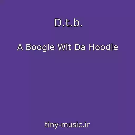 کاور آهنگ D.t.b. از A Boogie Wit Da Hoodie