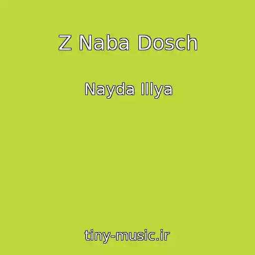 کاور آهنگ Z Naba Dosch از Nayda Іllya