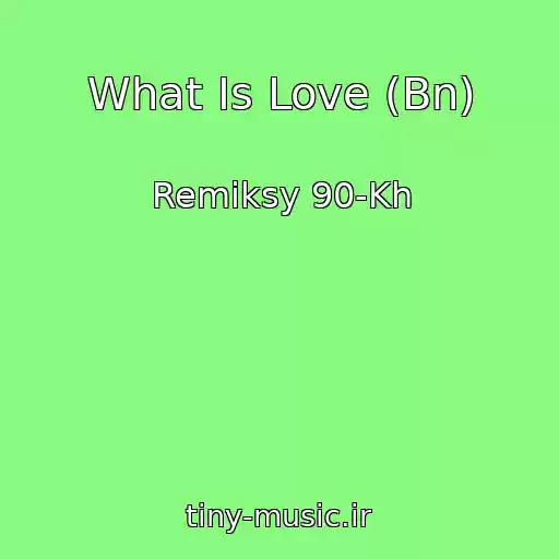کاور آهنگ What Is Love (Bn) از Remiksy 90-Kh