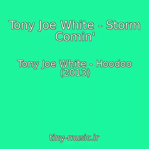 کاور آهنگ Tony Joe White - Storm Comin' از Tony Joe White - Hoodoo (2013)
