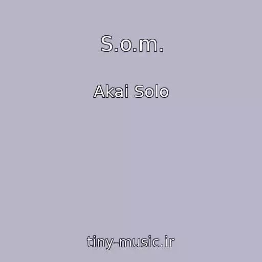 کاور آهنگ S.o.m. از Akai Solo