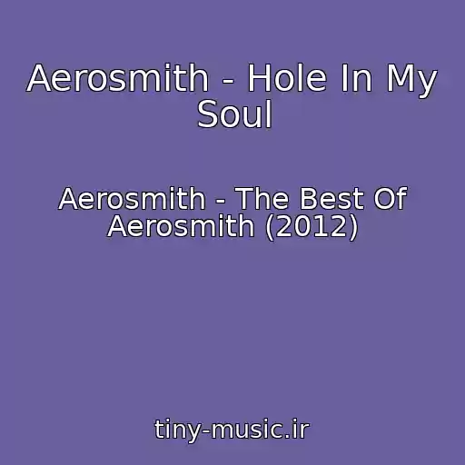 کاور آهنگ Aerosmith - Hole In My Soul از Aerosmith - The Best Of Aerosmith (2012)
