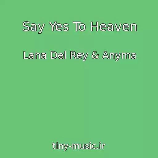 کاور آهنگ Say Yes To Heaven از Lana Del Rey & Anyma