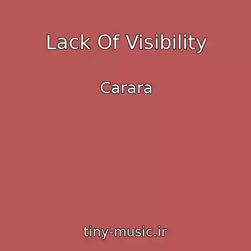 کاور آهنگ Lack Of Visibility از Carara