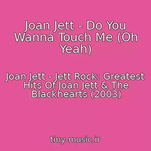 کاور آهنگ Joan Jett - Do You Wanna Touch Me (Oh Yeah) از Joan Jett - Jett Rock: Greatest Hits Of Joan Jett & The Blackhearts (2003)