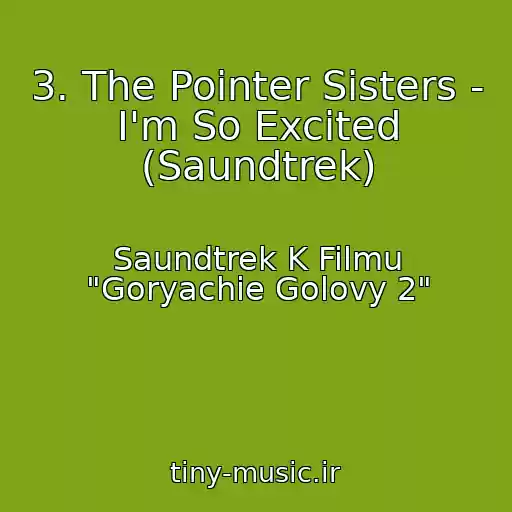 کاور آهنگ 3. The Pointer Sisters - I'm So Excited (Saundtrek) از Saundtrek K Filmu "Goryachie Golovy 2"