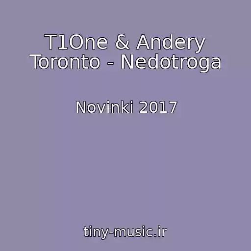کاور آهنگ T1One & Andery Toronto - Nedotroga از Novinki 2017